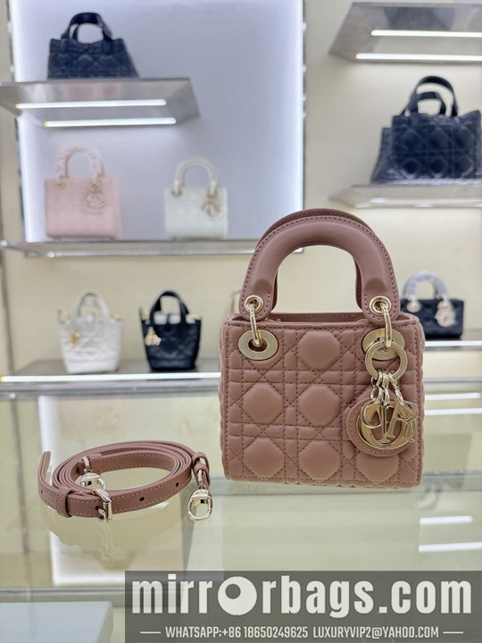Replica Dior Bags Dior lady 0586 12x10x5cm yz8