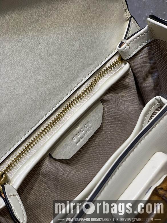 1:1 Replica Gucci Bags WD675797白皮 21X15X7