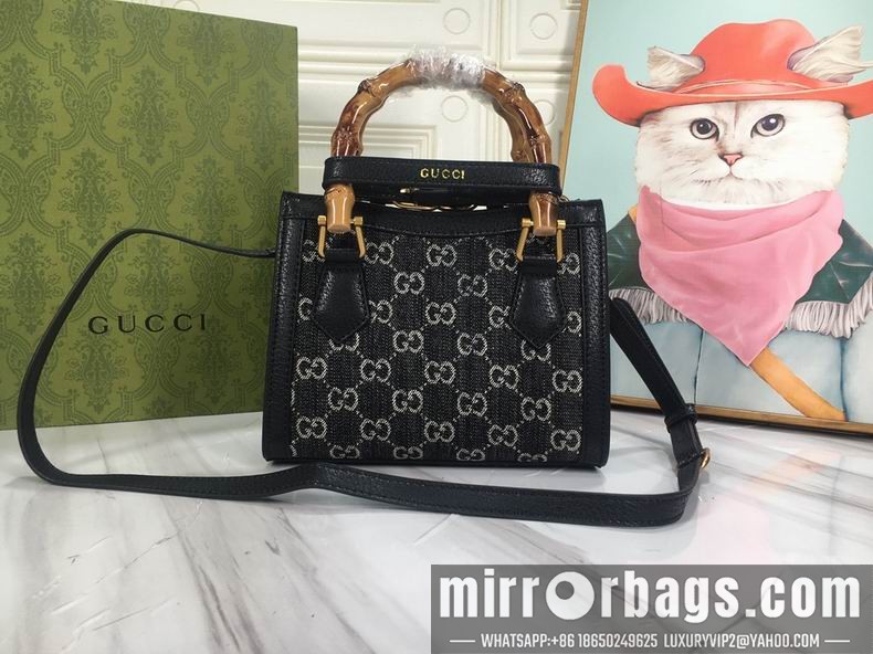 1:1 Replica Gucci Bags Bamboo 655661 20x16x10cm df01
