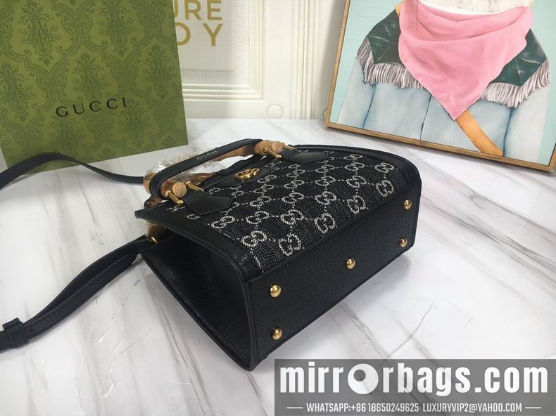 1:1 Replica Gucci Bags Bamboo 655661 20x16x10cm df01