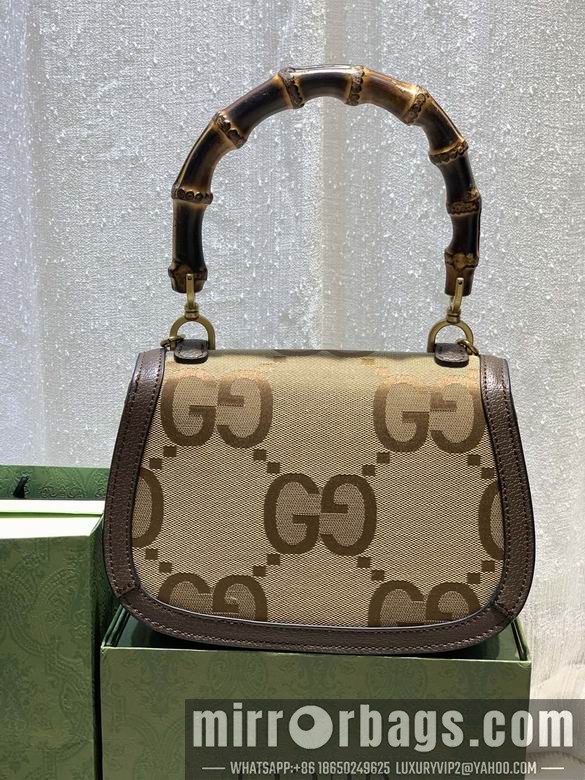 1:1 Replica Gucci Bags WD675797大G杏布 21X15X7