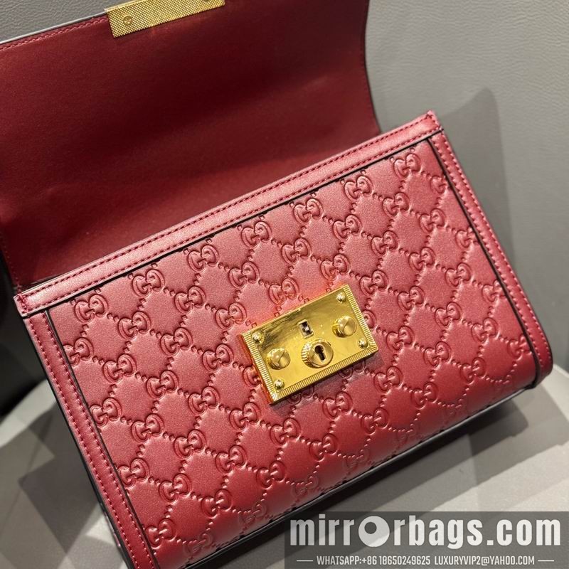 1:1 Replica Gucci Bags Padlock 838998 26x18x11.5cm DF 2色