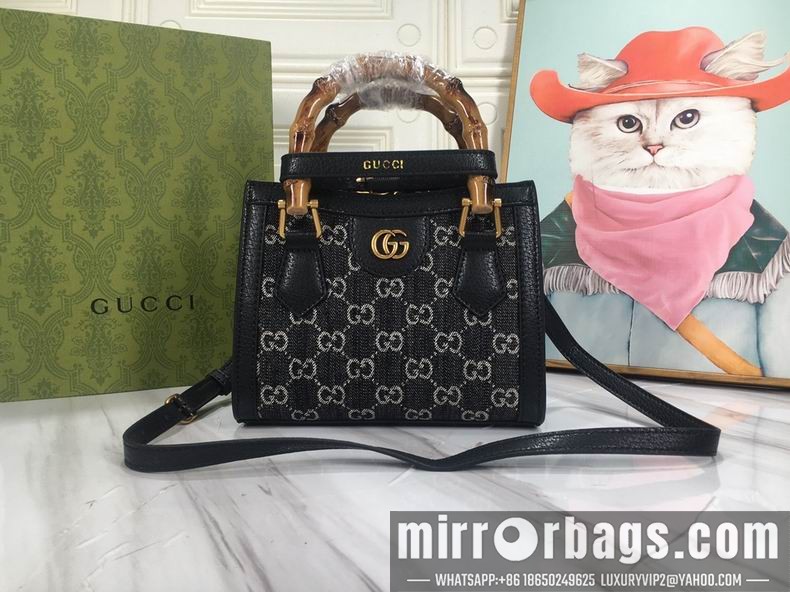 1:1 Replica Gucci Bags Bamboo 655661 20x16x10cm df01