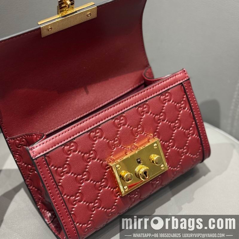 1:1 Replica Gucci Bags Padlock 848884 20x13x8cm DF 2色