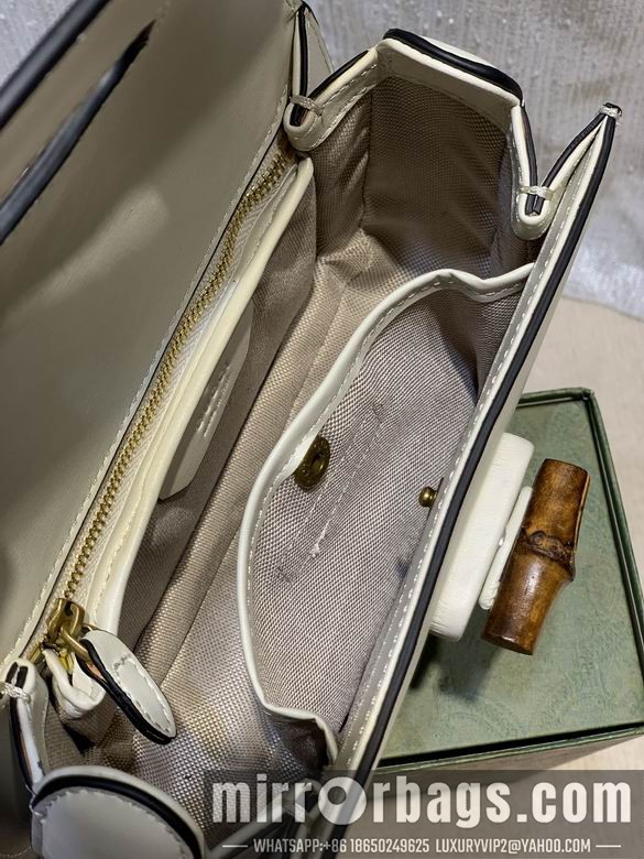 1:1 Replica Gucci Bags WD675797白皮 21X15X7
