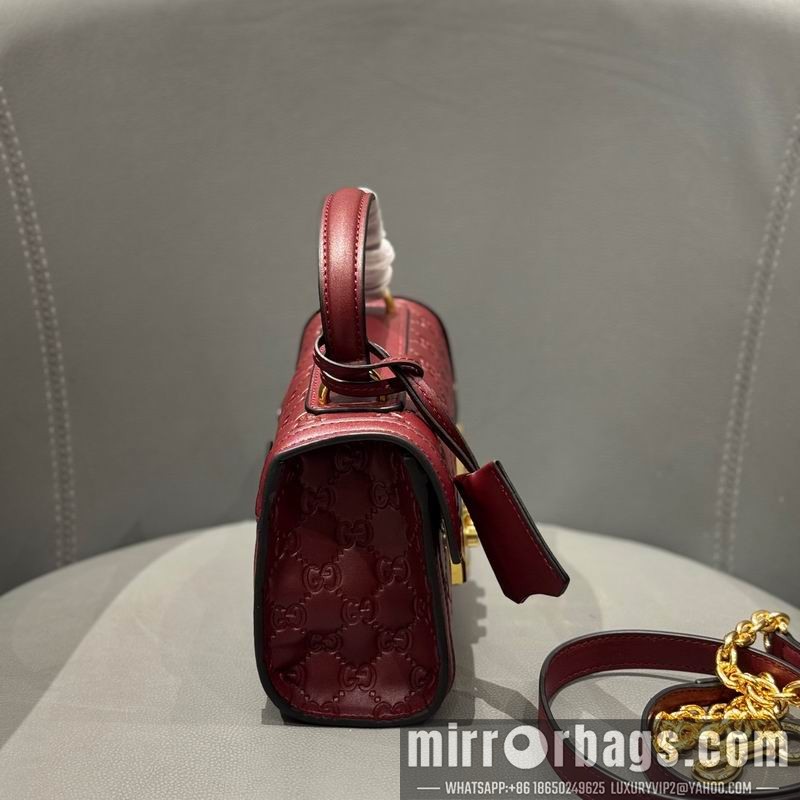 1:1 Replica Gucci Bags Padlock 848884 20x13x8cm DF 2色