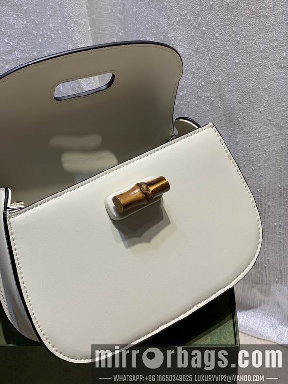 1:1 Replica Gucci Bags WD675797白皮 21X15X7