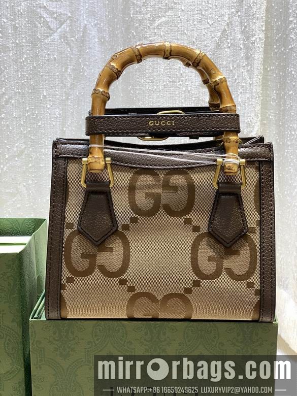 1:1 Replica Gucci Bags WD655661杏啡 20X16X10