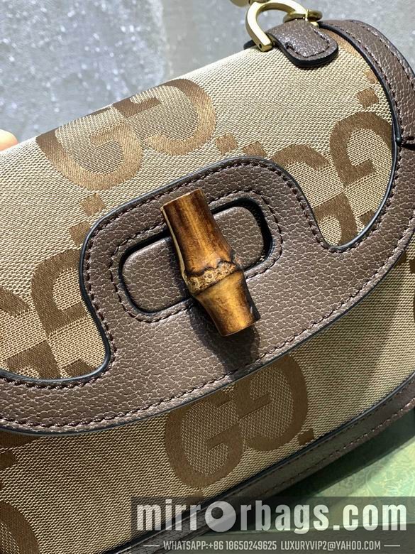 1:1 Replica Gucci Bags WD675797大G杏布 21X15X7