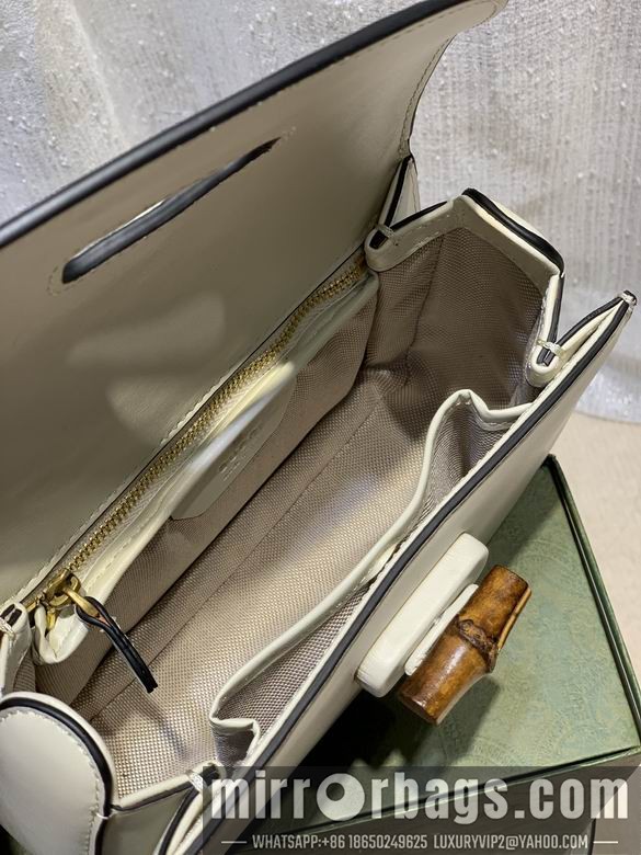 1:1 Replica Gucci Bags WD675797白皮 21X15X7