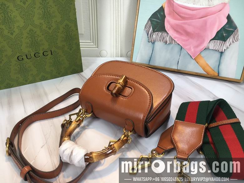 1:1 Replica Gucci Bags Bamboo 686864 17X12X7.5cm DF 2colour