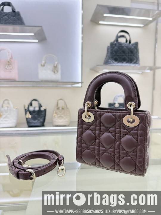 Replica Dior Bags Dior lady 0586 12x10x5cm yz3