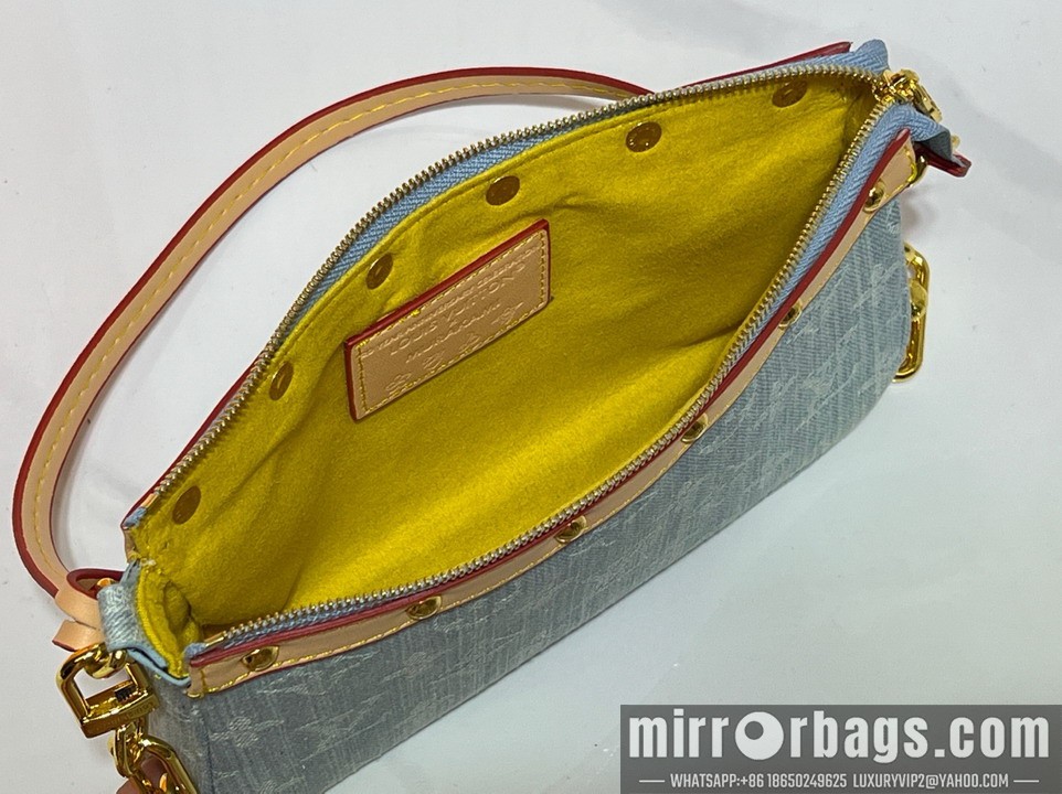 1:1 Replica Louis Vuitton Bags Pochette Acc M13404 22x13x4cm ss4