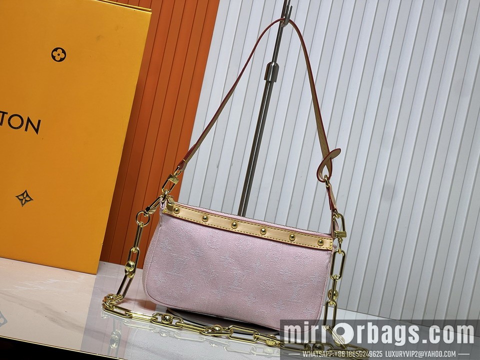 1:1 Replica Louis Vuitton Bags Pochette Acc M13404 22x13x4cm ss5