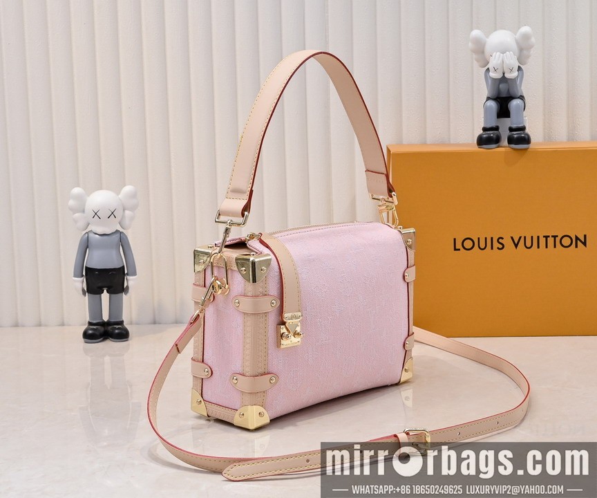 1:1 Replica Louis Vuitton Bags Side trunk M46358 21x14x6cm ss6