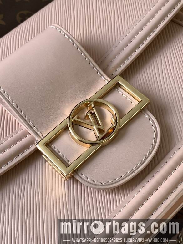 1:1 Replica Louis Vuitton Bags Dauphine M23635 25X17X10.5cm M23658 20X15X9cm WP