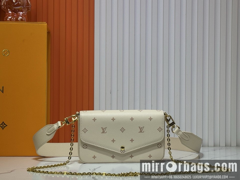 1:1 Replica Louis Vuitton Bags Felicie M14968 21x12x3cm ss