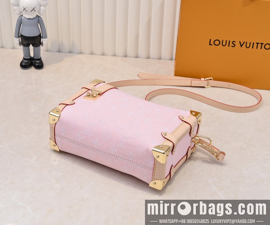 1:1 Replica Louis Vuitton Bags Side trunk M46358 21x14x6cm ss6