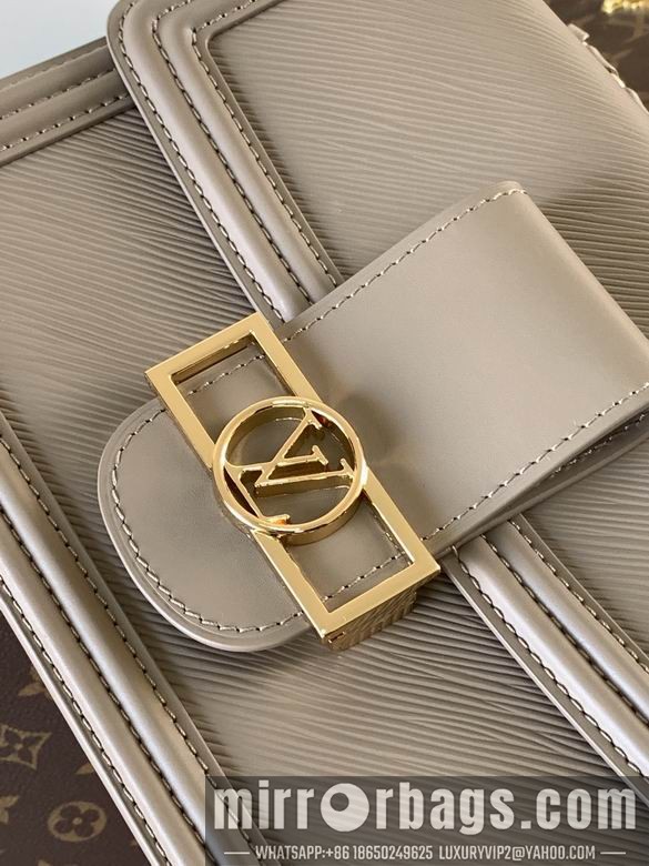 1:1 Replica Louis Vuitton Bags Dauphine M23635 25X17X10.5cm M23558 20X15X9cm WP