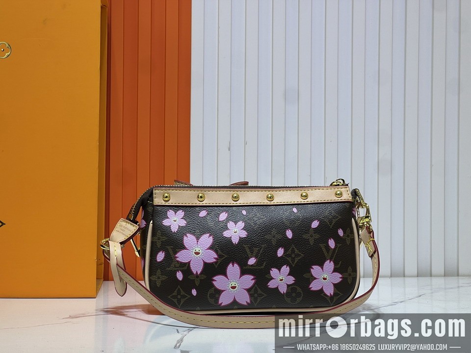 1:1 Replica Louis Vuitton Bags Pochette Acc M13666 22x13x4cm ss