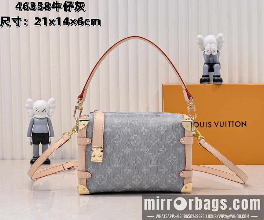 1:1 Replica Louis Vuitton Bags Side trunk M46358 21x14x6cm ss5