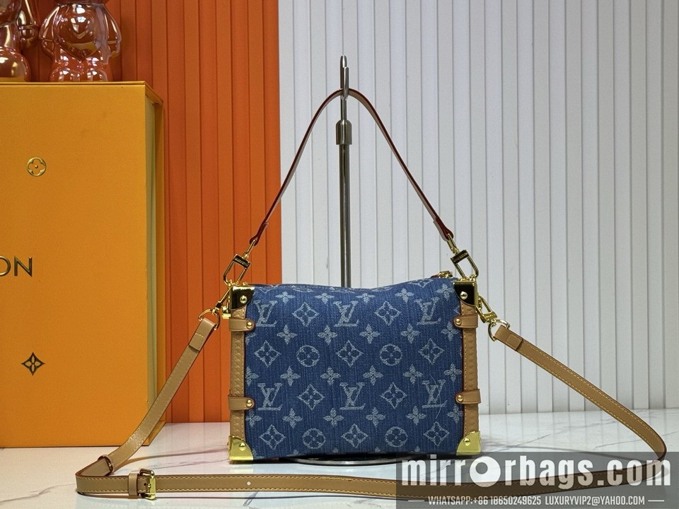 1:1 Replica Louis Vuitton Bags Side trunk M46358 21x14x6cm ss