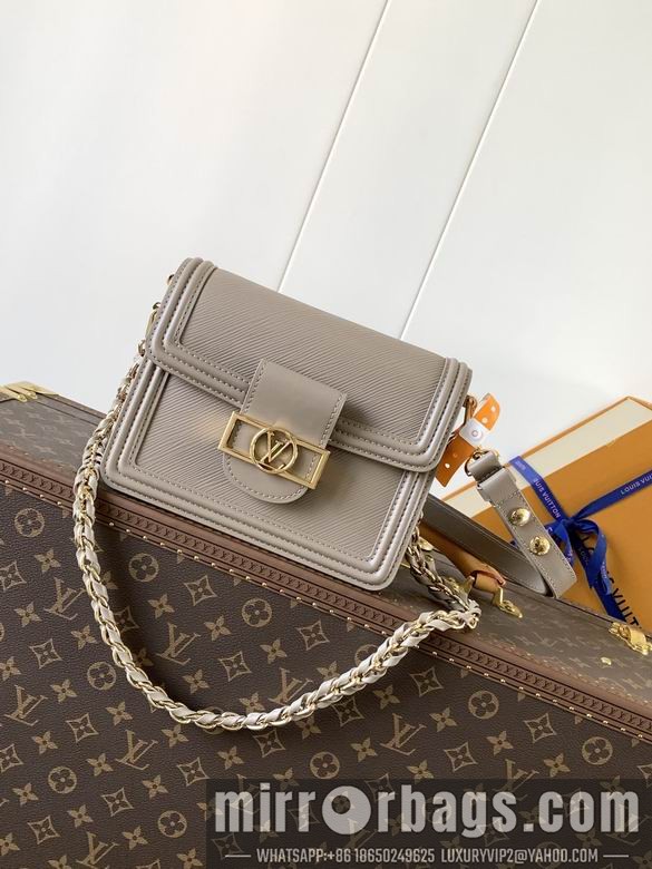 1:1 Replica Louis Vuitton Bags Dauphine M23635 25X17X10.5cm M23558 20X15X9cm WP