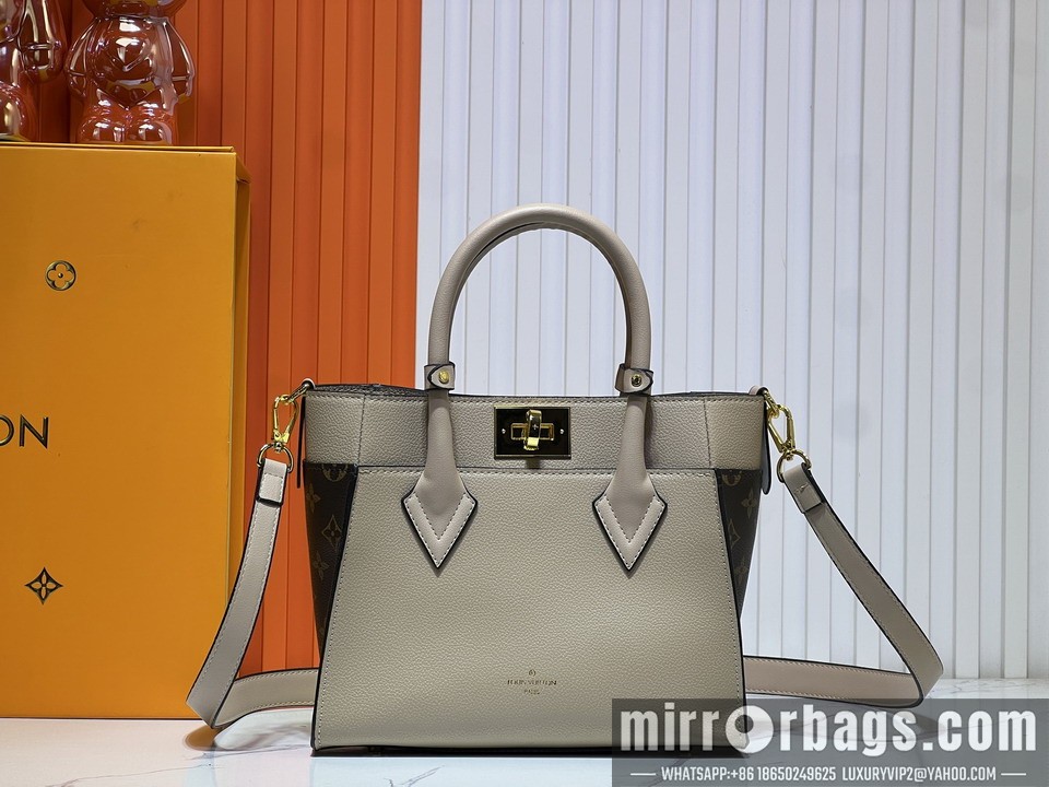 1:1 Replica Louis Vuitton Bags On My Side M57728 25x20x12cm ss2