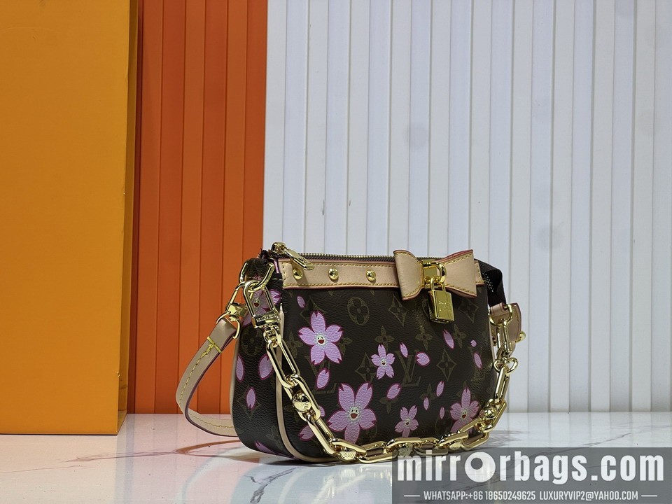 1:1 Replica Louis Vuitton Bags Pochette Acc M13666 22x13x4cm ss