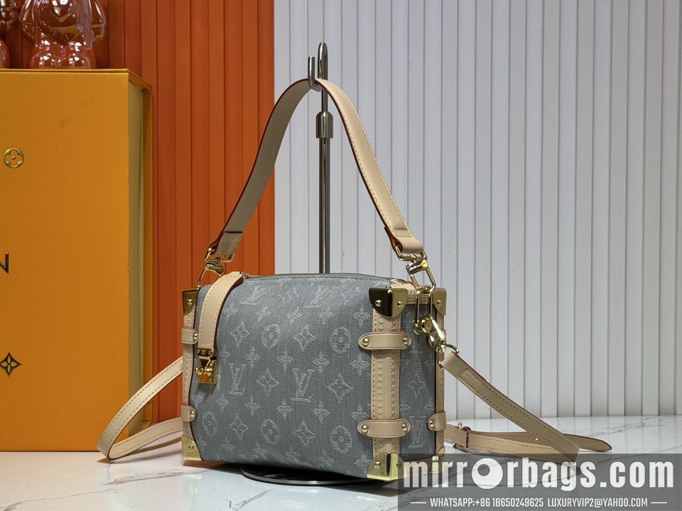 1:1 Replica Louis Vuitton Bags Side trunk M46358 21x14x6cm ss2.