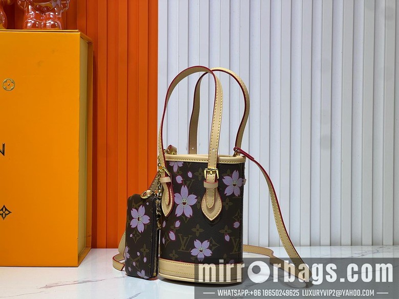 1:1 Replica Louis Vuitton Bags Bucket M81489 13x17x9cm ss1