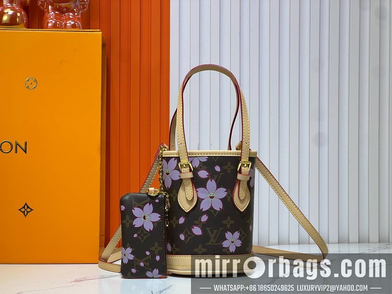 1:1 Replica Louis Vuitton Bags Bucket M81489 13x17x9cm ss1