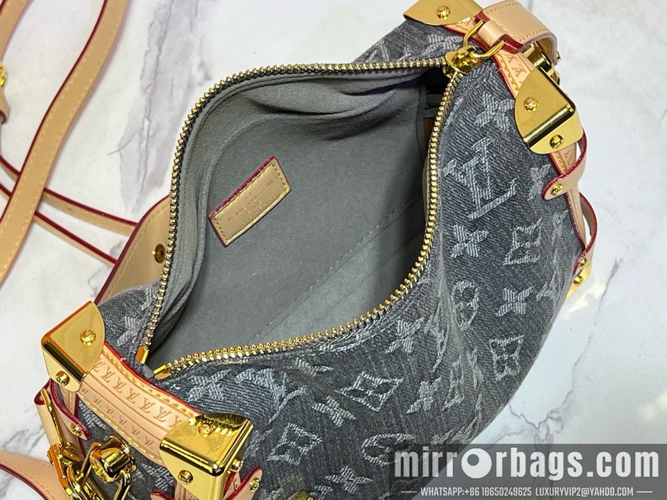 1:1 Replica Louis Vuitton Bags Side trunk M46358 21x14x6cm ss2.
