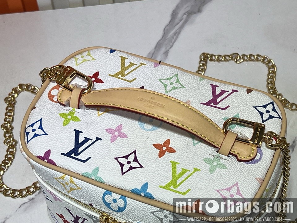 1:1 Replica Louis Vuitton Bags Nice Nano M42265 20x13.5x12cm ss1