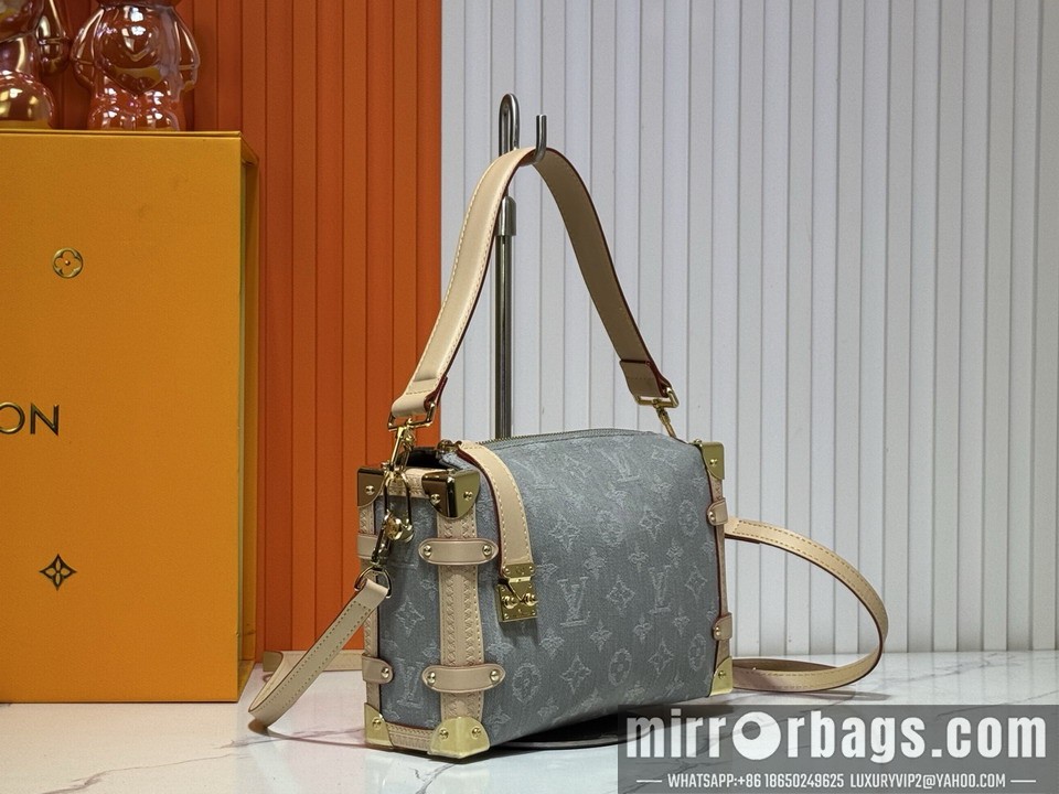 1:1 Replica Louis Vuitton Bags Side trunk M46358 21x14x6cm ss2.