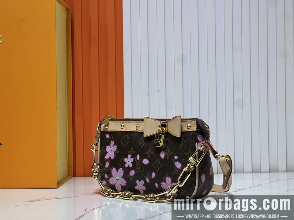 1:1 Replica Louis Vuitton Bags Pochette Acc M13666 22x13x4cm ss