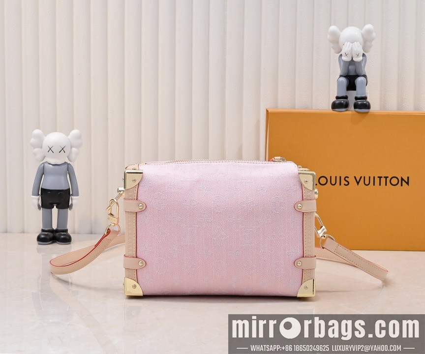 1:1 Replica Louis Vuitton Bags Side trunk M46358 21x14x6cm ss6