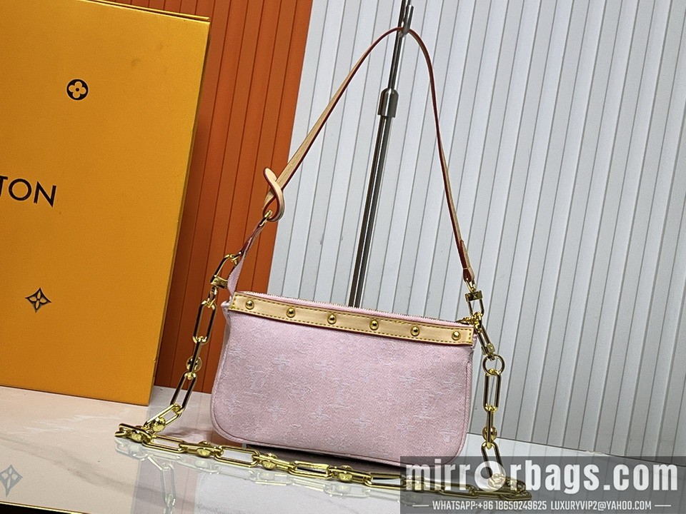 1:1 Replica Louis Vuitton Bags Pochette Acc M13404 22x13x4cm ss5