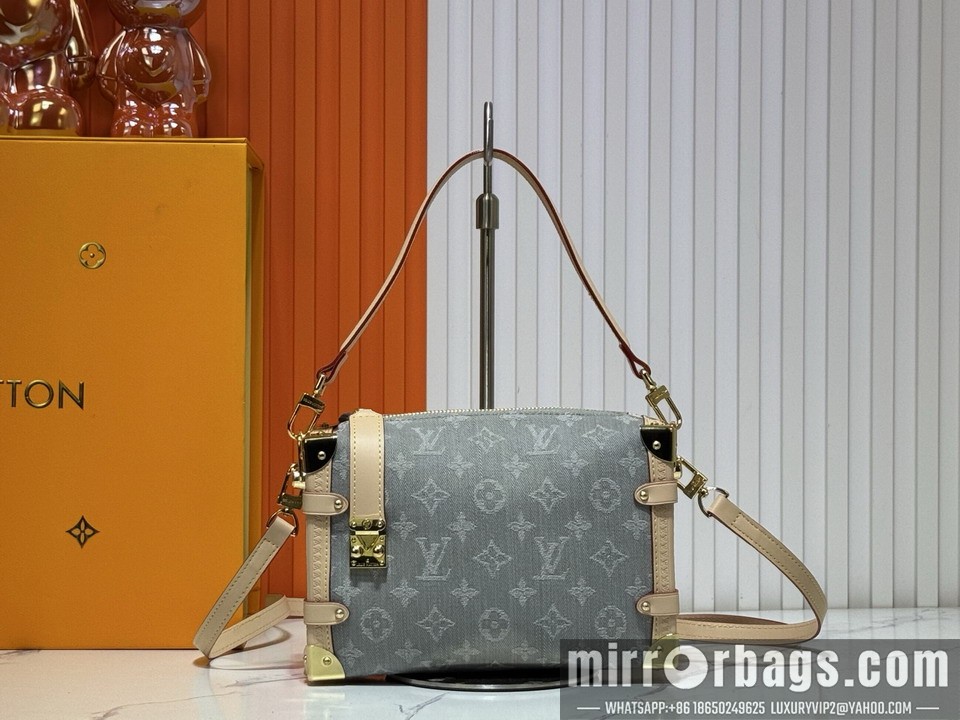 1:1 Replica Louis Vuitton Bags Side trunk M46358 21x14x6cm ss2.