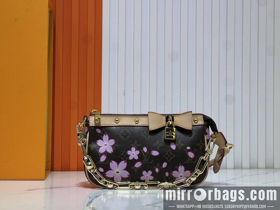 1:1 Replica Louis Vuitton Bags Pochette Acc M13666 22x13x4cm ss