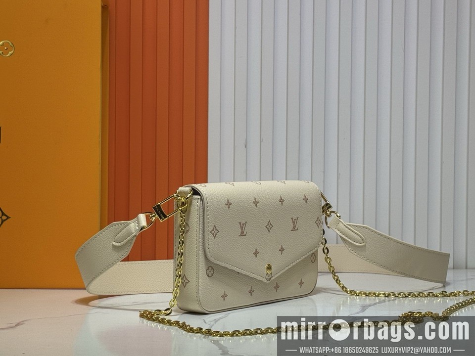 1:1 Replica Louis Vuitton Bags Felicie M14968 21x12x3cm ss