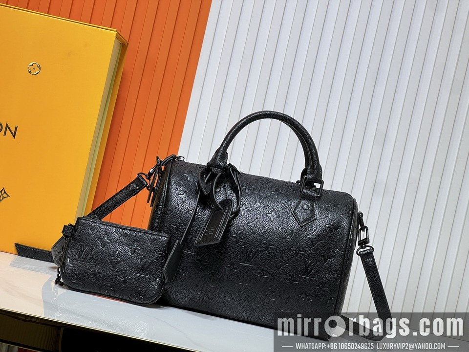 1:1 Replica Louis Vuitton Bags Speedy M24424 25x15x15cm ss5.