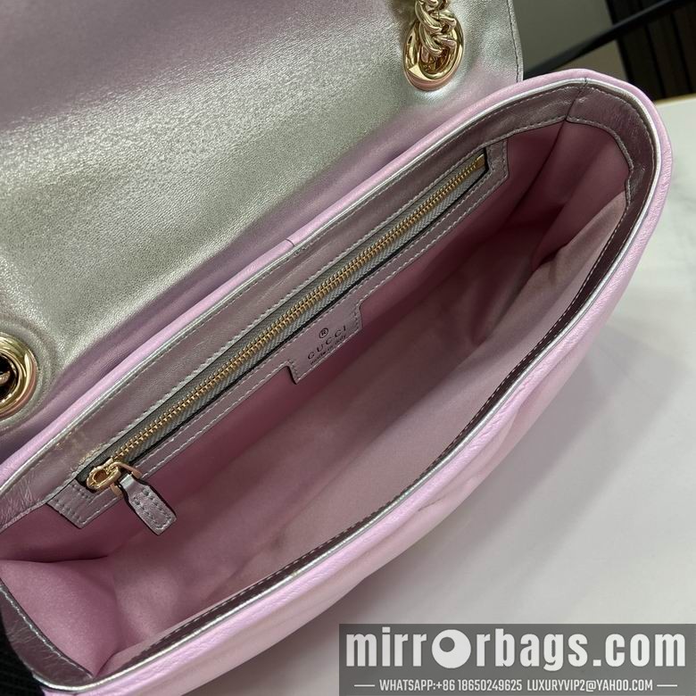 Replica Gucci Bags 443497 15X26X7cm YG 3colour