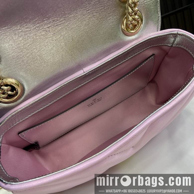 Replica Gucci Bags 446744 14X23X6cm YG 3colour