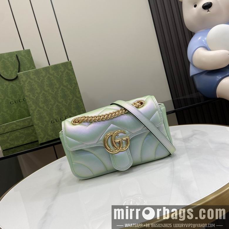 Replica Gucci Bags 446744 14X23X6cm YG 3colour