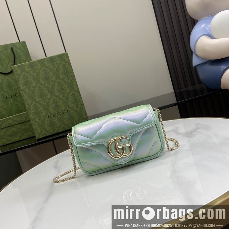 Replica Gucci Bags 476433 10X16.5X4cm YG 3colour