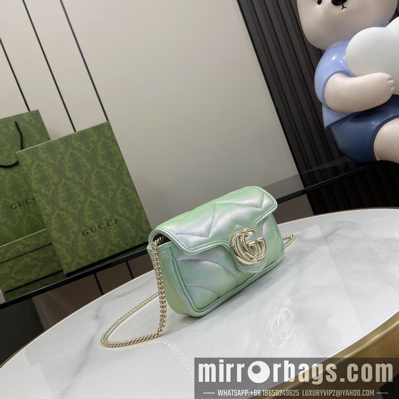 Replica Gucci Bags 476433 10X16.5X4cm YG 3colour