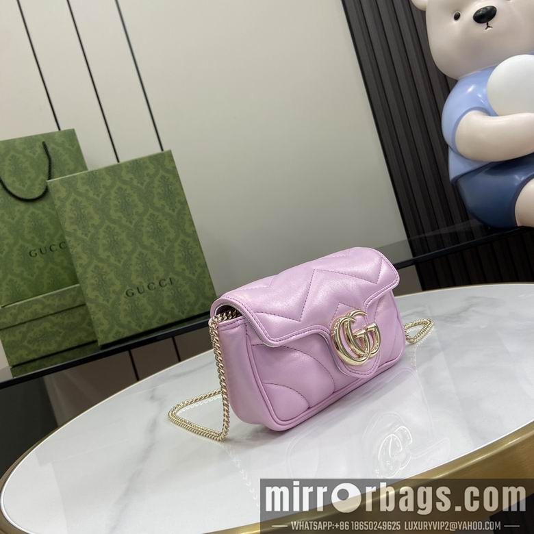 Replica Gucci Bags 476433 10X16.5X4cm YG 3colour