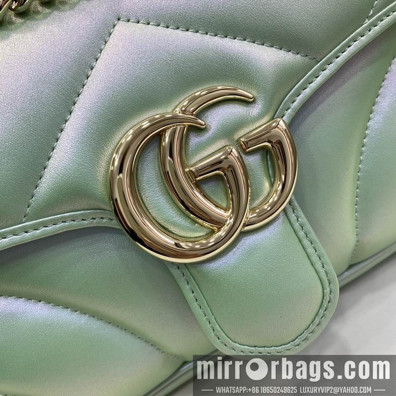 Replica Gucci Bags 443497 15X26X7cm YG 3colour