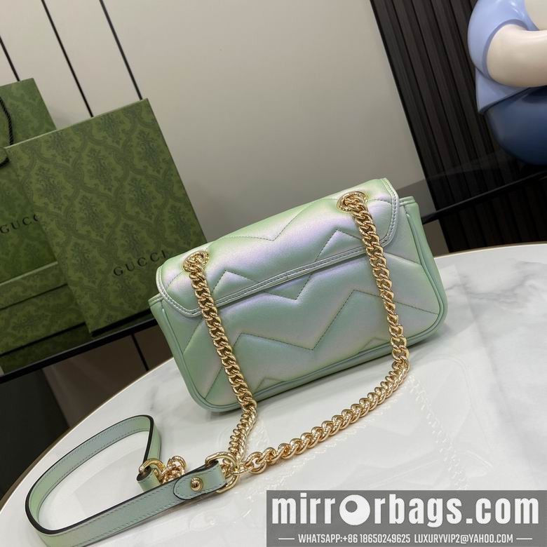 Replica Gucci Bags 446744 14X23X6cm YG 3colour